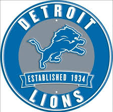detroit lions blue logo